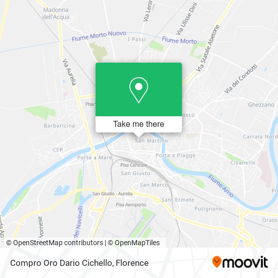 Compro Oro Dario Cichello map