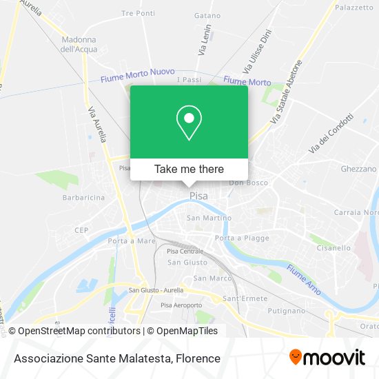 Associazione Sante Malatesta map