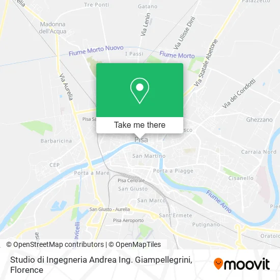 Studio di Ingegneria Andrea Ing. Giampellegrini map