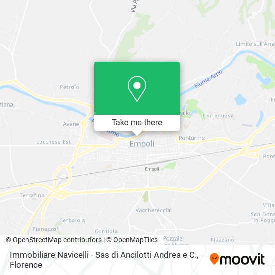 Immobiliare Navicelli - Sas di Ancilotti Andrea e C. map