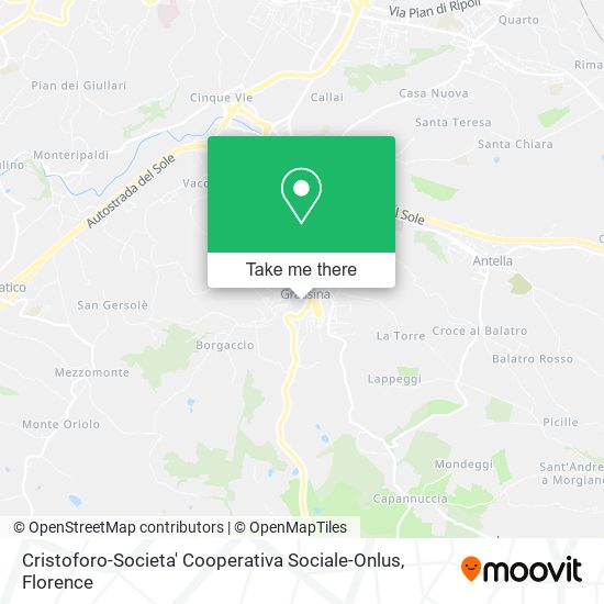 Cristoforo-Societa' Cooperativa Sociale-Onlus map