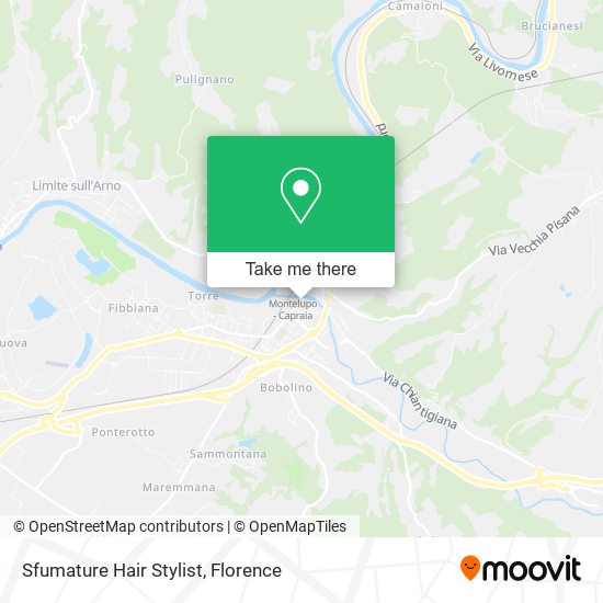 Sfumature Hair Stylist map