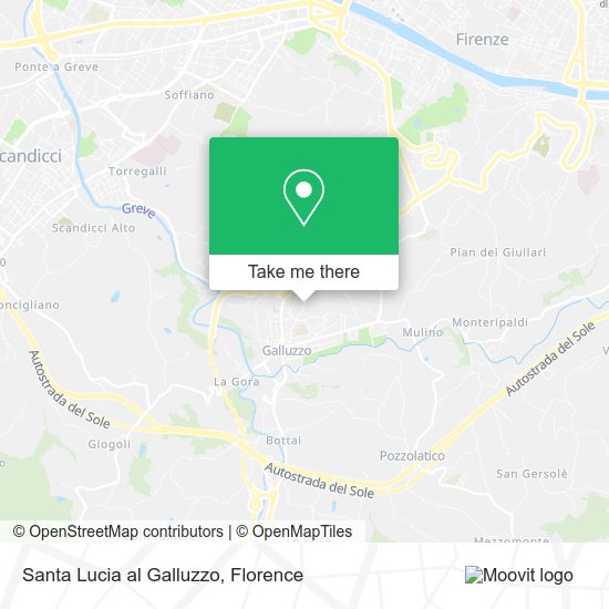 Santa Lucia al Galluzzo map