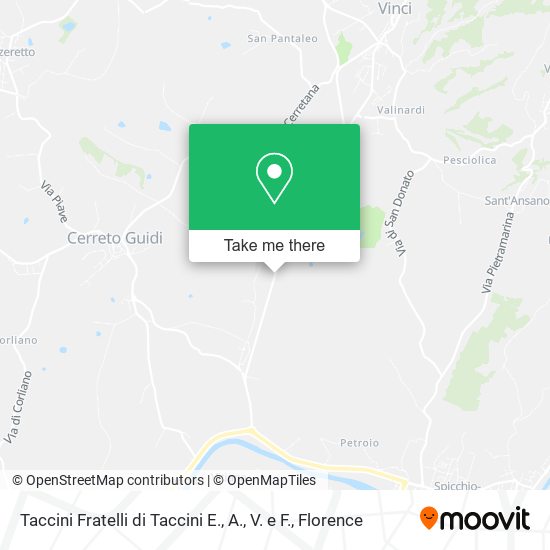 Taccini Fratelli di Taccini E., A., V. e F. map