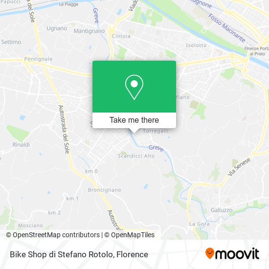 Bike Shop di Stefano Rotolo map