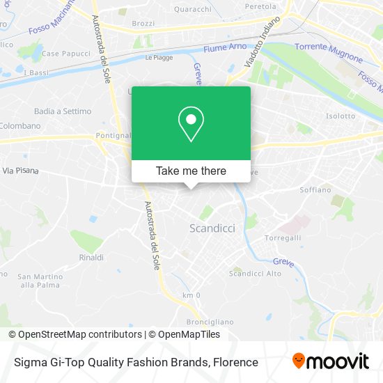 Sigma Gi-Top Quality Fashion Brands map