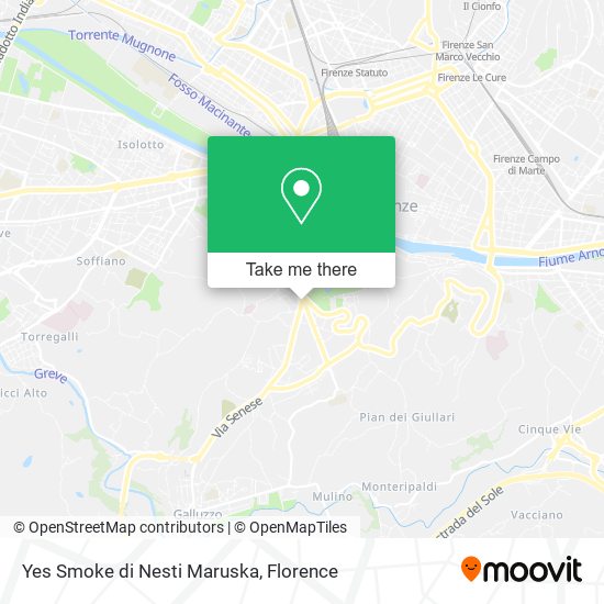 Yes Smoke di Nesti Maruska map