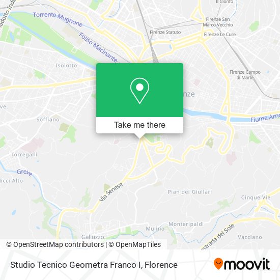 Studio Tecnico Geometra Franco I map