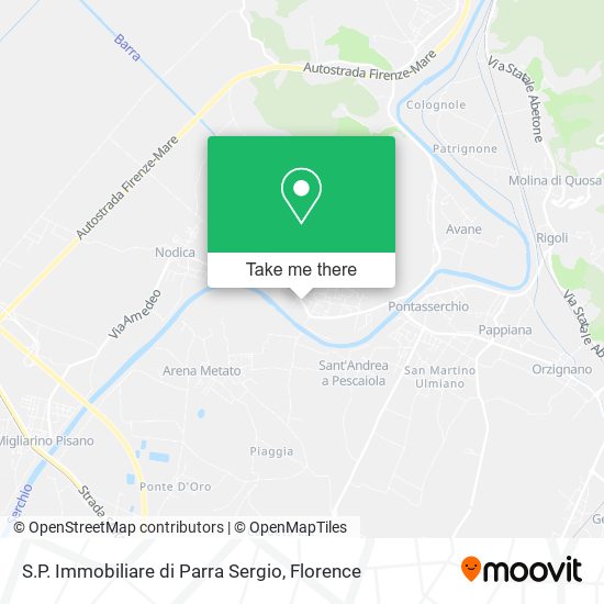 S.P. Immobiliare di Parra Sergio map