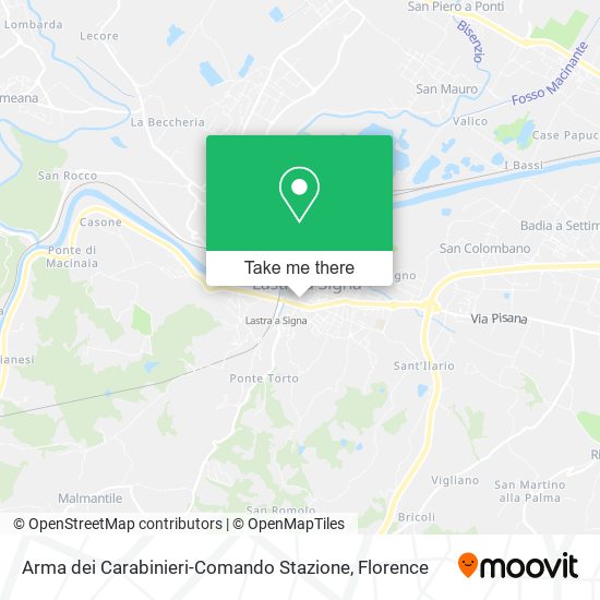 Arma dei Carabinieri-Comando Stazione map