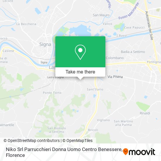 Niko Srl Parrucchieri Donna Uomo Centro Benessere map