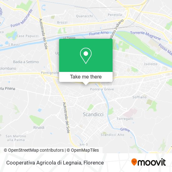 Cooperativa Agricola di Legnaia map