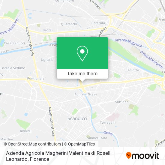 Azienda Agricola Magherini Valentina di Roselli Leonardo map