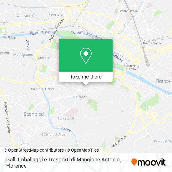 Galli Imballaggi e Trasporti di Mangione Antonio map