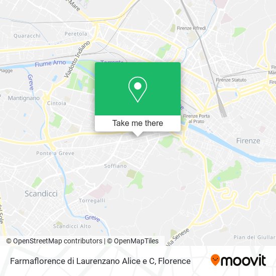 Farmaflorence di Laurenzano Alice e C map