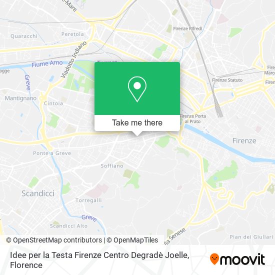 Idee per la Testa Firenze Centro Degradè Joelle map