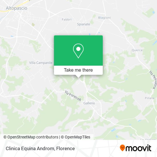 Clinica Equina Androm map