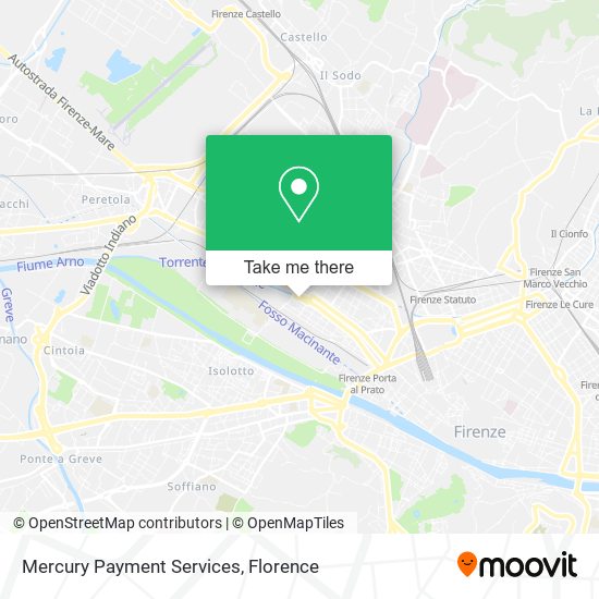 Mercury Payment Services map