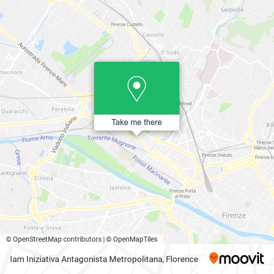 Iam Iniziativa Antagonista Metropolitana map