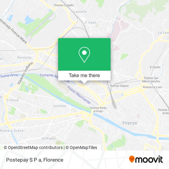 Postepay S P a map