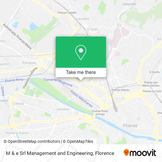 M & e Srl Management and Engineering map