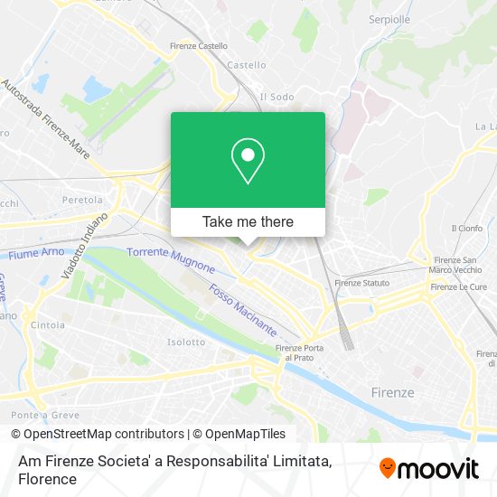 Am Firenze Societa' a Responsabilita' Limitata map
