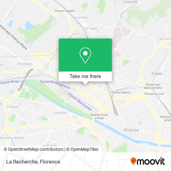 La Recherche map