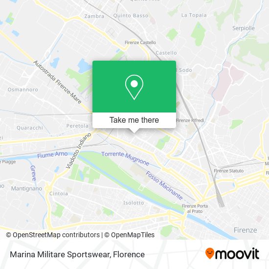 Marina Militare Sportswear map