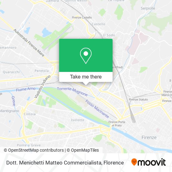 Dott. Menichetti Matteo Commercialista map