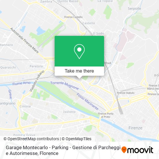 Garage Montecarlo - Parking - Gestione di Parcheggi e Autorimesse map