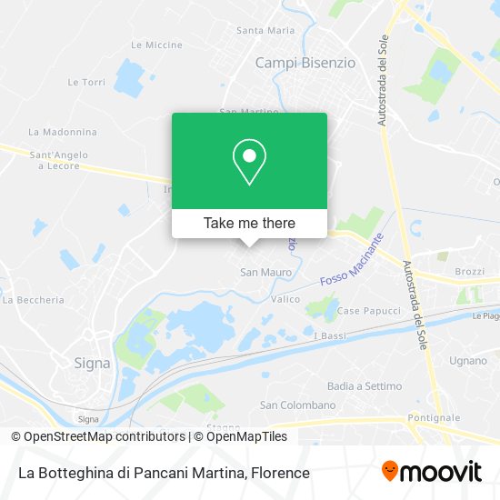 La Botteghina di Pancani Martina map