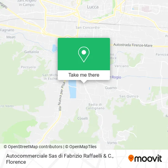 Autocommerciale Sas di Fabrizio Raffaelli & C. map