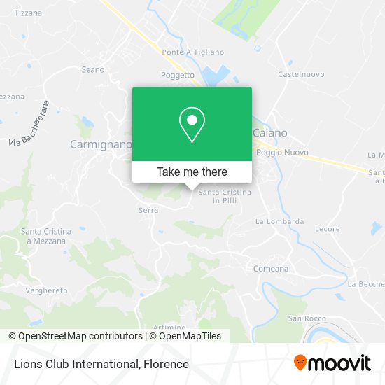 Lions Club International map