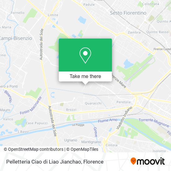 Pelletteria Ciao di Liao Jianchao map