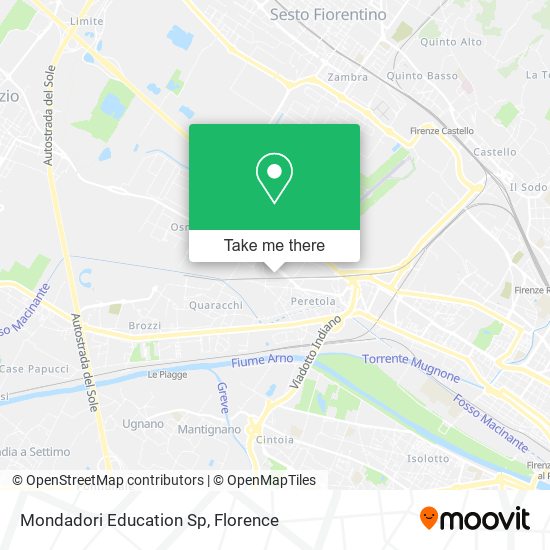 Mondadori Education Sp map