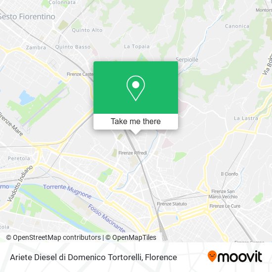 Ariete Diesel di Domenico Tortorelli map