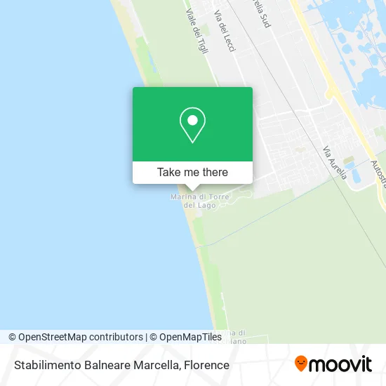 Stabilimento Balneare Marcella map