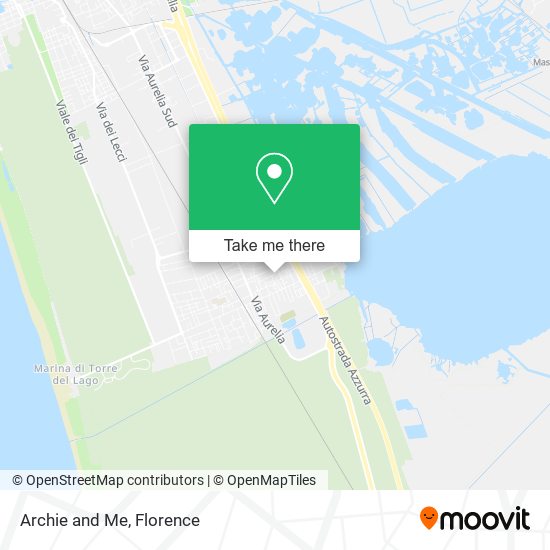 Archie and Me map
