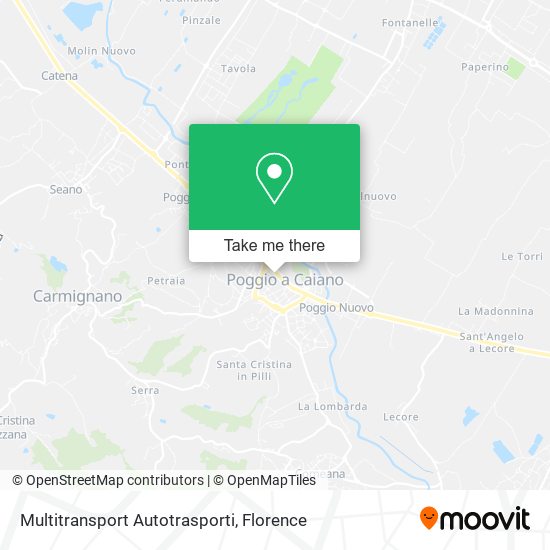 Multitransport Autotrasporti map