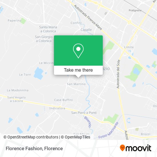 Florence Fashion map