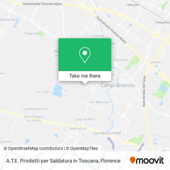 A.T.E. Prodotti per Saldatura in Toscana map