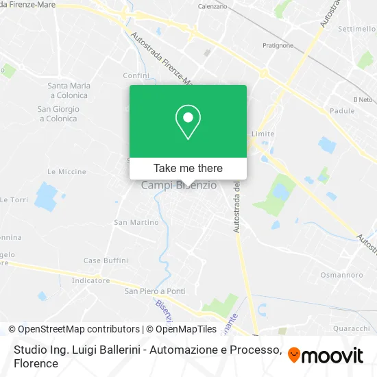 Studio Ing. Luigi Ballerini - Automazione e Processo map