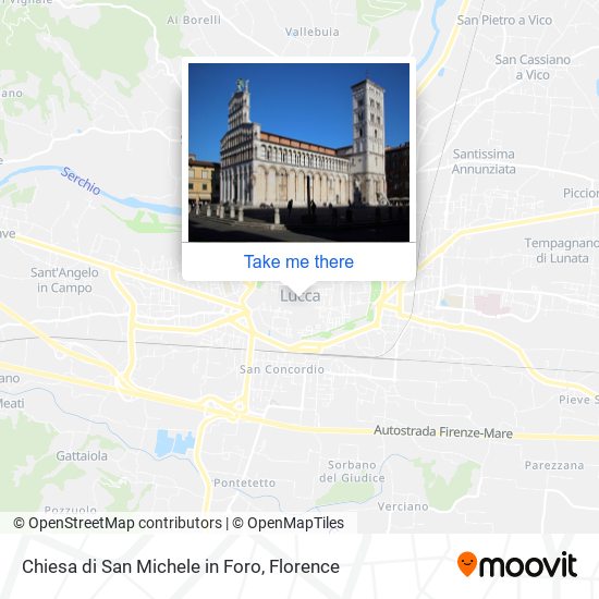 Chiesa di San Michele in Foro map