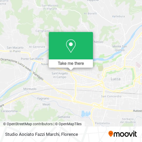 Studio Aociato Fazzi Marchi map