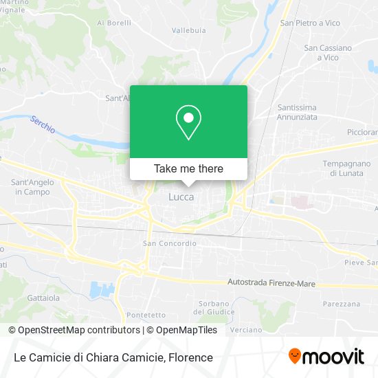 Le Camicie di Chiara Camicie map