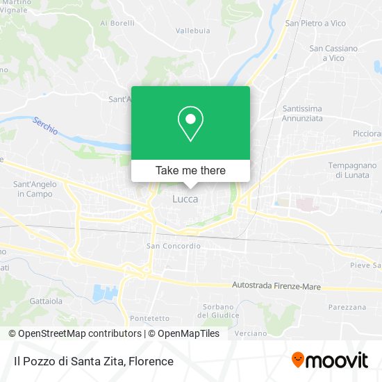 Il Pozzo di Santa Zita map