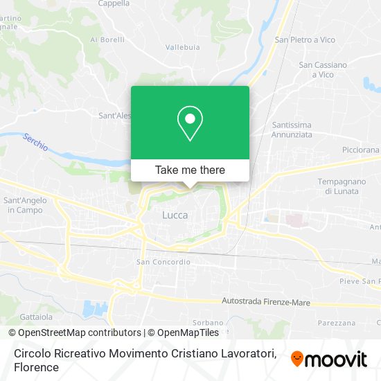 Circolo Ricreativo Movimento Cristiano Lavoratori map