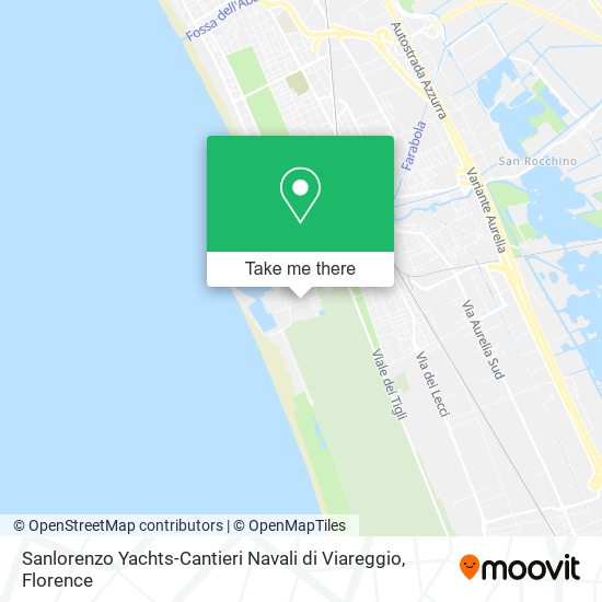 Sanlorenzo Yachts-Cantieri Navali di Viareggio map