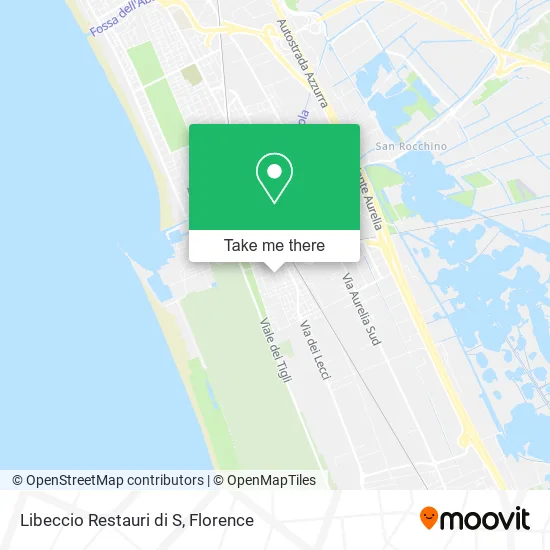 Libeccio Restauri di S map