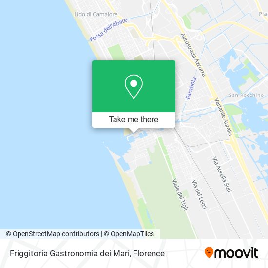 Friggitoria Gastronomia dei Mari map